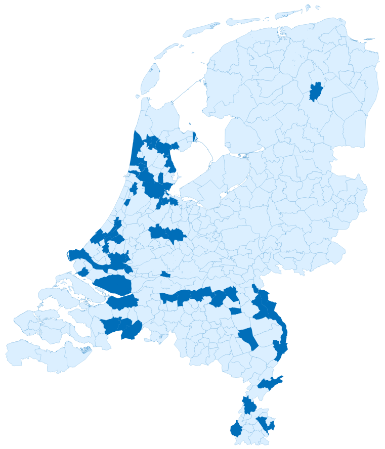 Het netwerk van Open Dutch Fiber
